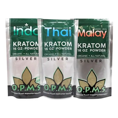 OPMS - Kratom Powder Silver 16oz