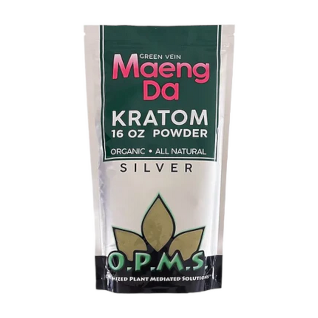 OPMS - Kratom Powder Silver 16oz