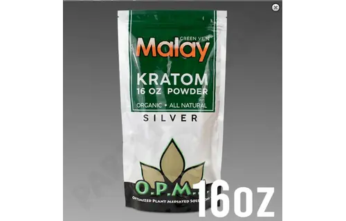 OPMS - Kratom Powder Silver 16oz