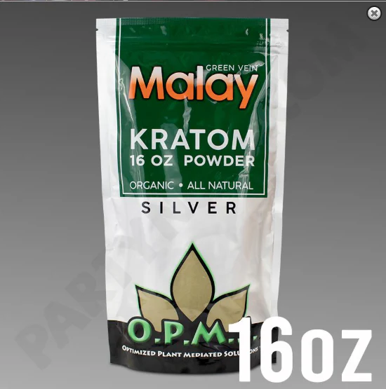 OPMS - Kratom Powder Silver 16oz