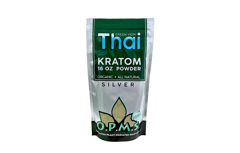 OPMS - Kratom Powder Silver 16oz