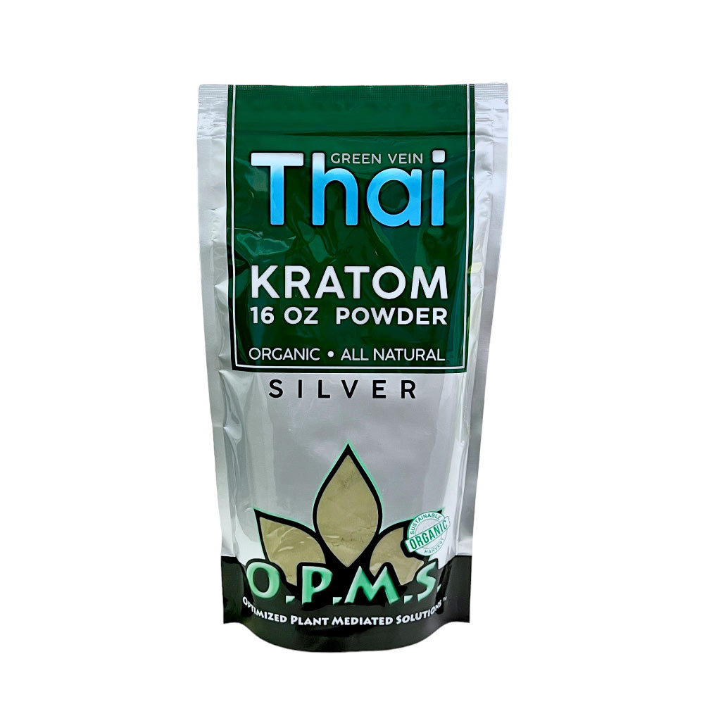 OPMS - Kratom Powder Silver 16oz