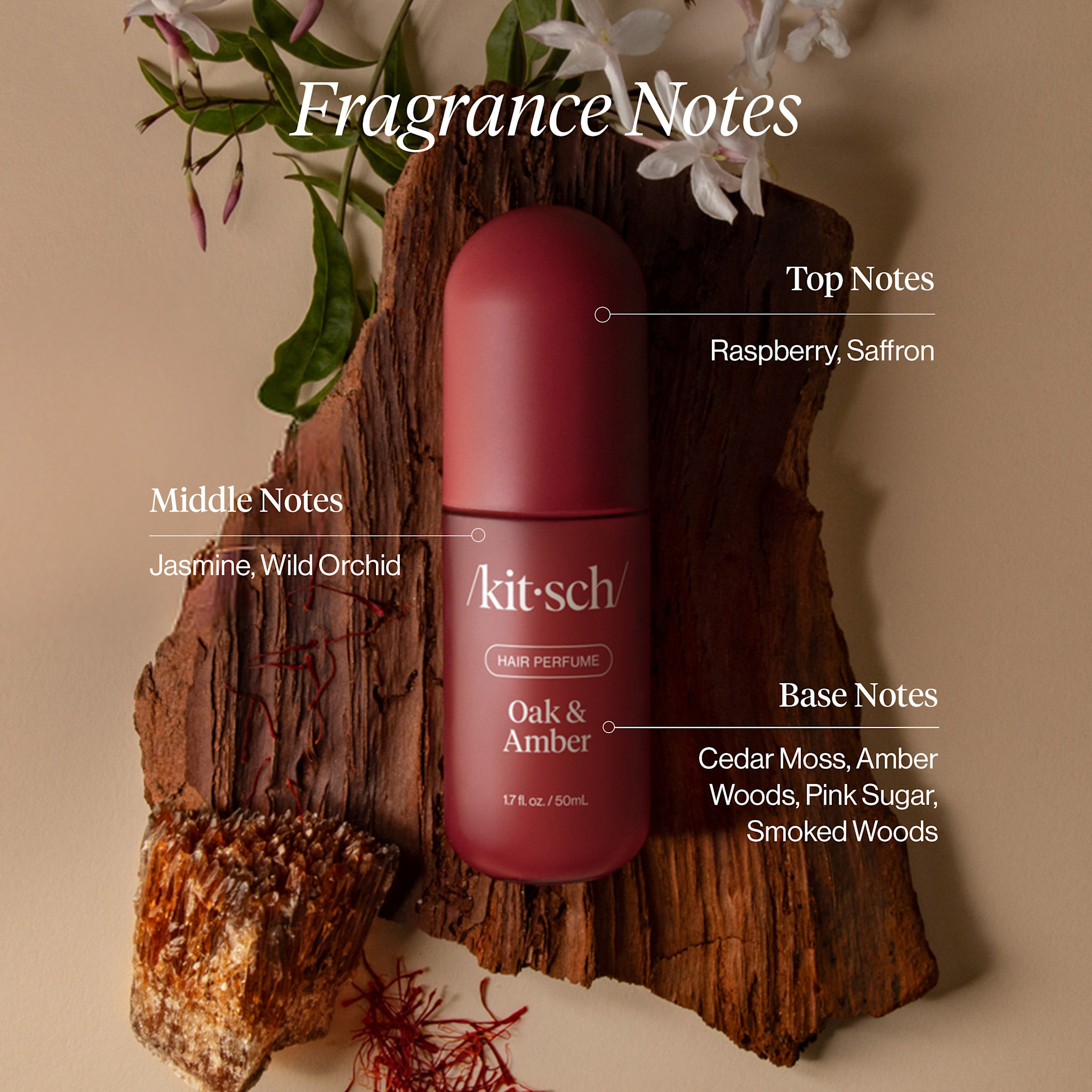 Kitsch - Hair Perfume Oak & Amber 1.7oz