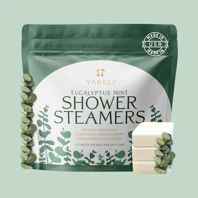 Yareli - Shower Steamers 12ct Eucalyptus Mint