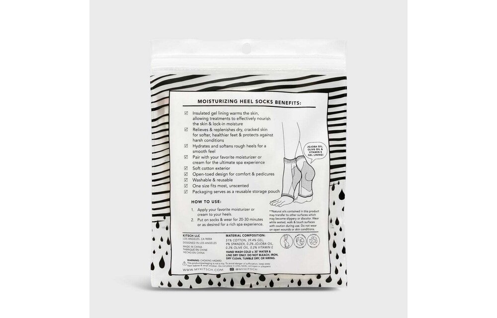 Kitsch - Moisturizing Heel Socks