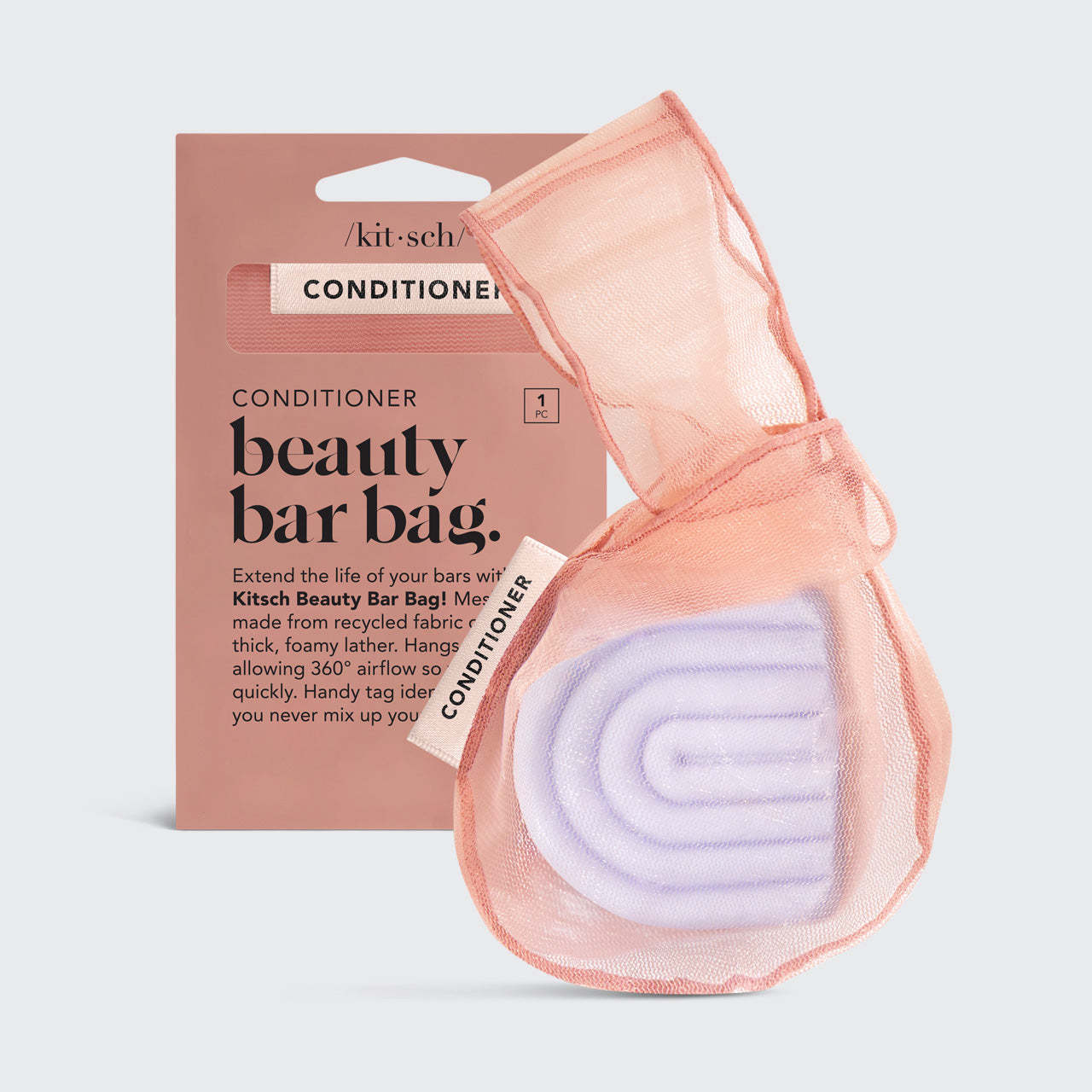 Kitsch - Solid Conditioner Beauty Bar Bag Terracotta