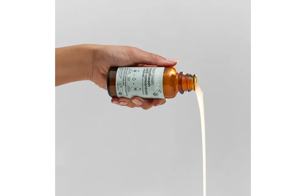 Davids - Fresh Breath Mouthwash Refill Kit Natural Fresh Mint