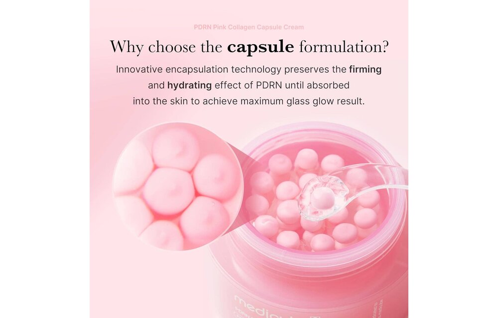 Medicube - Salmon DNA PDRN Pink Collagen Capsule Cream 1.94oz