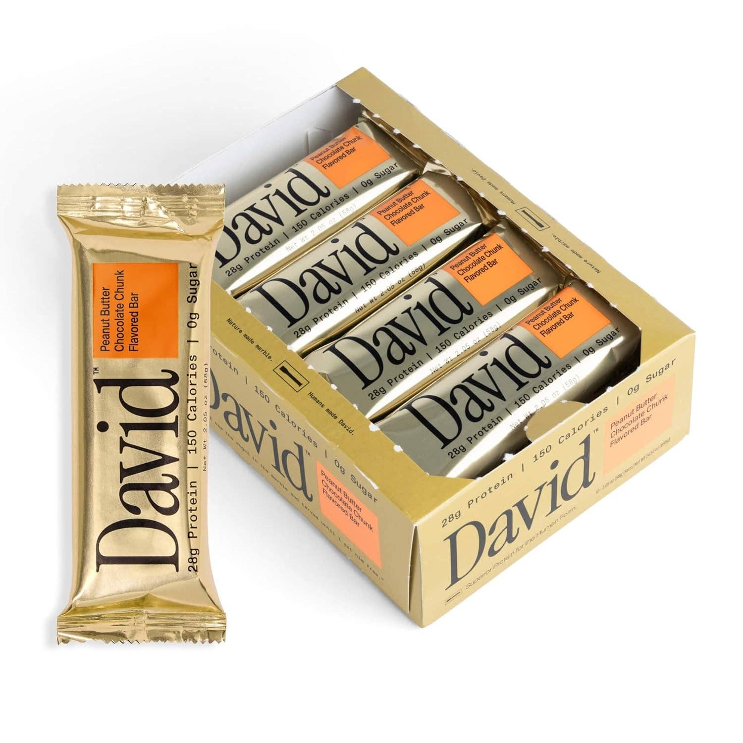 David - Protein Bar Peanut Butter Chocolate Chunk