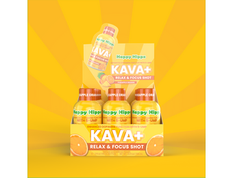 Happy Hippo - Kava with 5-UMP Shot KAVA+ 2oz