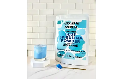 Good & Super - Superfood Organic Blue Spirulina Powder 2oz