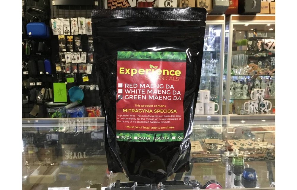 Experience Botanicals - Kratom Powder Green Vein Maeng Da 500g