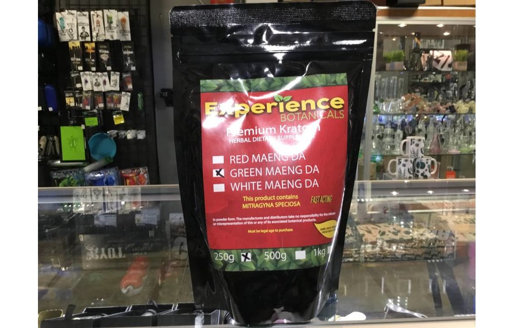 Experience Botanicals - Kratom Green Maeng Da Powder 250g