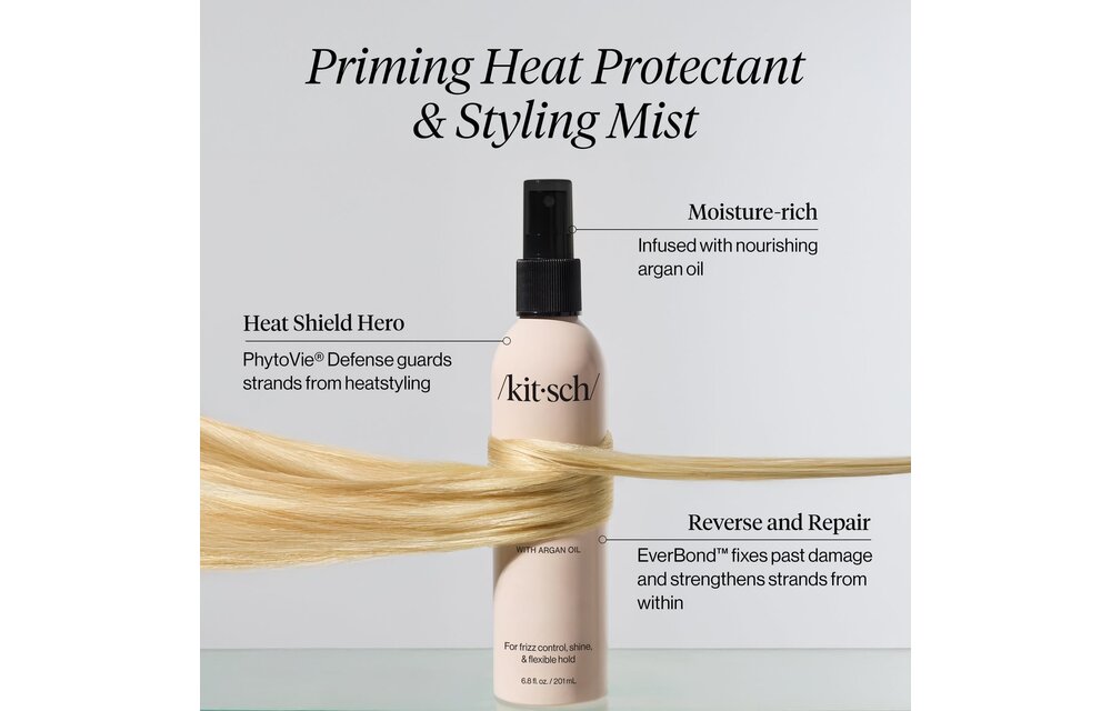 Kitsch - Priming Argan Oil Heat Protectant & Styling Mist 6.8oz