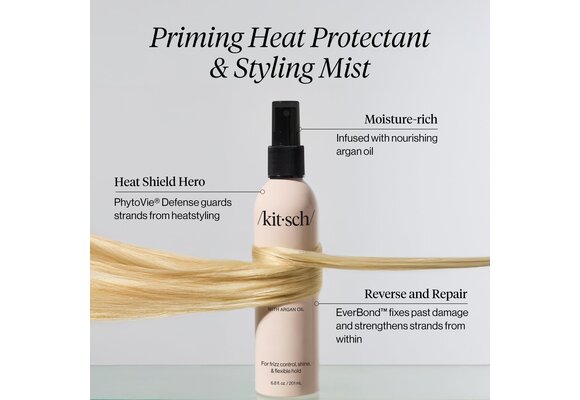 Kitsch - Priming Argan Oil Heat Protectant & Styling Mist 6.8oz
