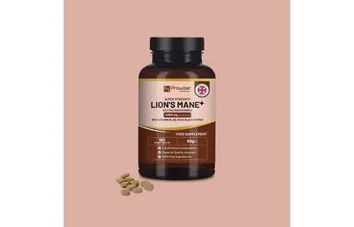 Prowise Healthcare - Lions Mane Mushroom Supplement 4000mg 180ct
