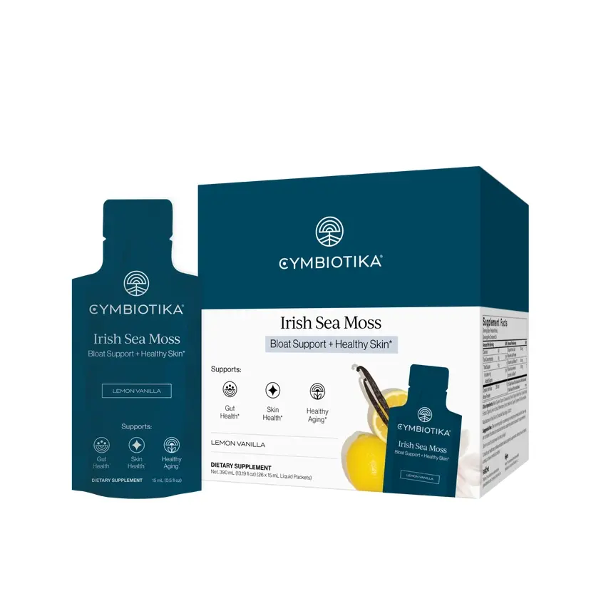 Cymbiotika - Liquid Supplement Irish Sea Moss (Bloating & Skin) 15mL