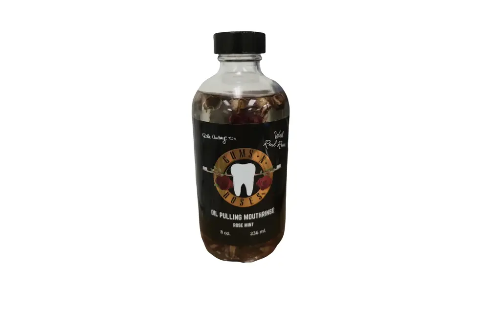 Dale Audrey RDH - Oil Pulling Mouth Rinse Gums N Roses 8oz