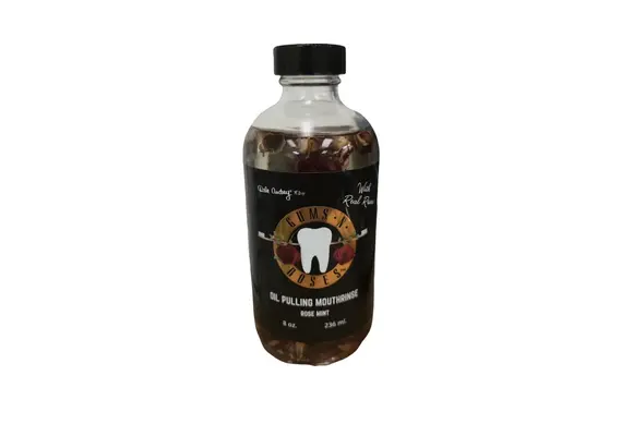 Dale Audrey RDH - Oil Pulling Mouth Rinse Gums N Roses 8oz