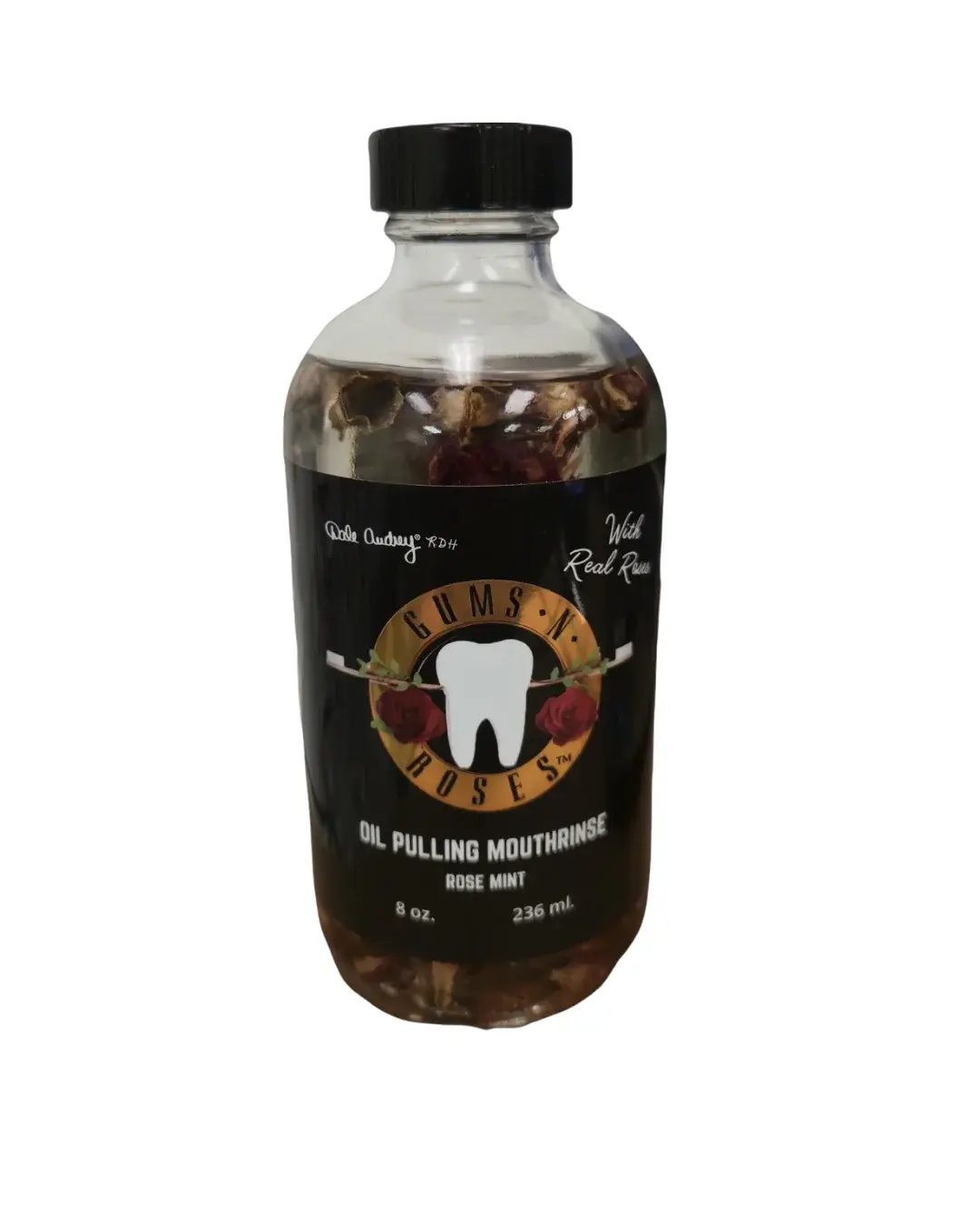 Dale Audrey RDH - Oil Pulling Mouth Rinse Gums N Roses 8oz