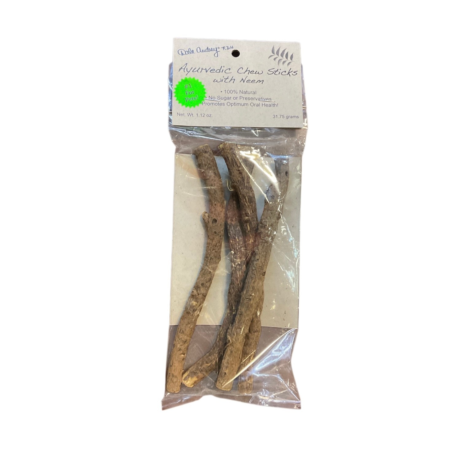 Dale Audrey RDH - Ayurvedic Chew Sticks w/ Neem 1.12oz