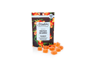 Smokiez - CBD Edible Gummies 250mg 10ct Sour Peach