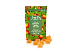 Smokiez - CBD Edible Gummies 250mg CBD 100mg CBG 10ct Mango