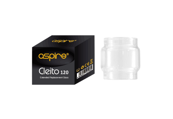 Aspire- Replacement Extended Glass Cleito 120 1ct