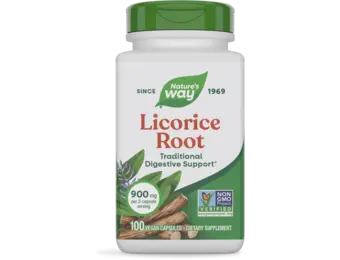 Nature's Way - Licorice Root Dietary Supplement 900mg 100ct