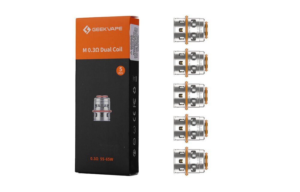 Geek Vape - Coil Atomizer M0.3 Mesh .3Ω 5pk