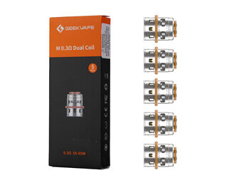 Geek Vape - Coil Atomizer M0.3 Mesh .3Ω 5pk