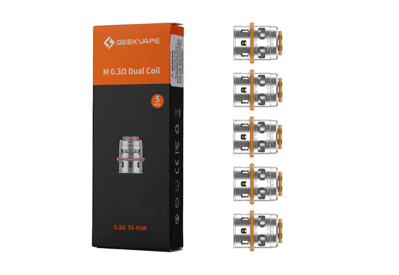 Geek Vape - Coil Atomizer M0.3 Mesh .3Ω 5pk