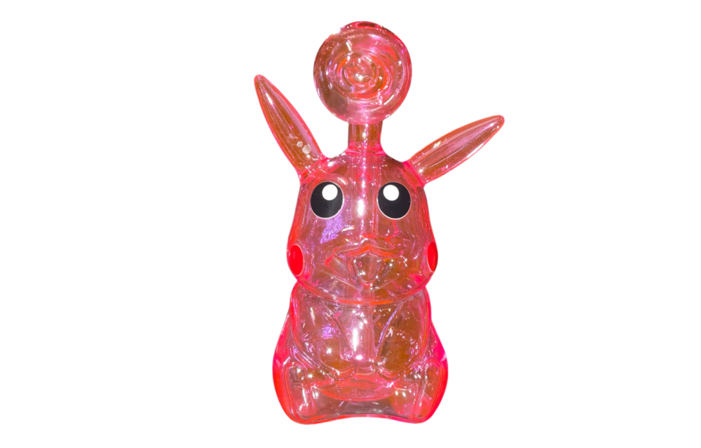 TGR - Water Pipe Oil Burner 4.5" Pink Pikachu