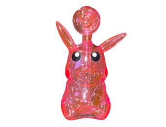 TGR - Water Pipe Oil Burner 4.5" Pink Pikachu