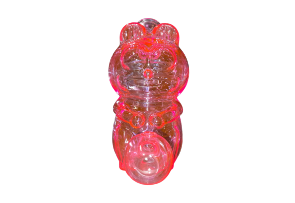 TGR - Water Pipe Oil Burner 4.5" Pink Garfield