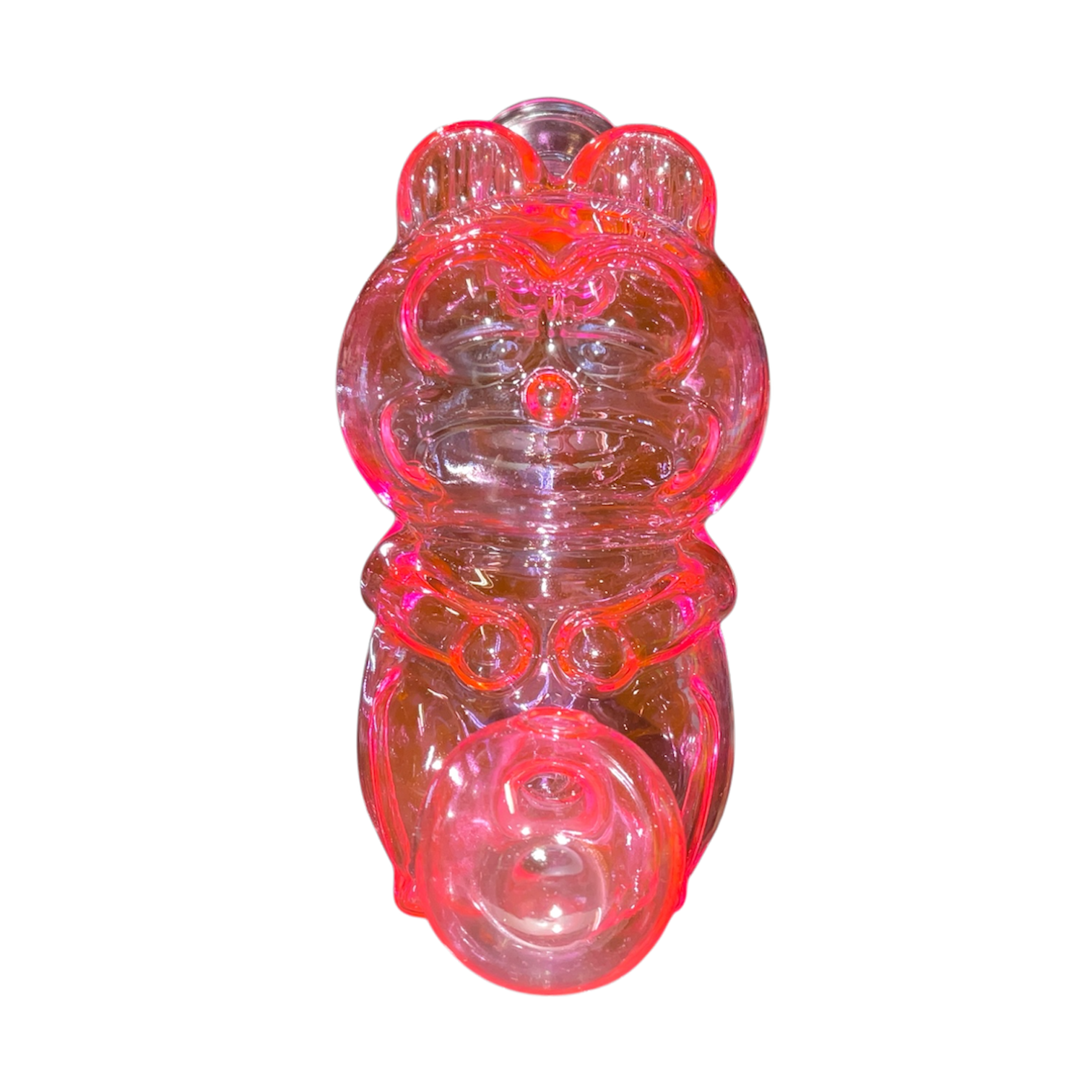 TGR - Water Pipe Oil Burner 4.5" Pink Garfield