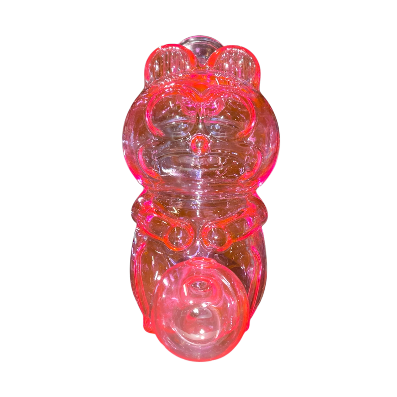 TGR - Water Pipe Oil Burner 4.5" Pink Garfield