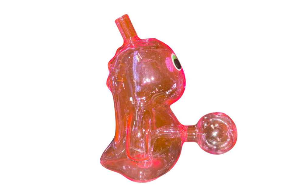 TGR - Water Pipe Oil Burner 4.5" Pink T-Rex