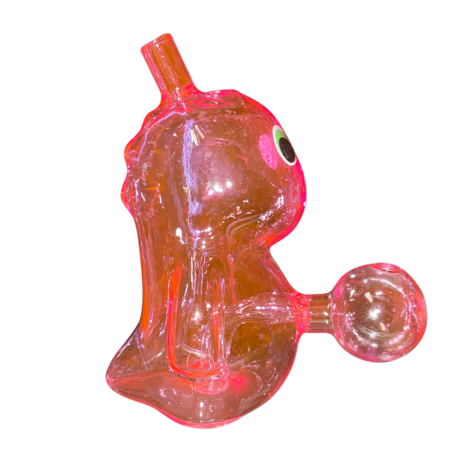TGR - Water Pipe Oil Burner 4.5" Pink T-Rex