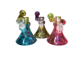 TGR - Water Pipe Glass Mini 4.5" Tie Dye Colorway