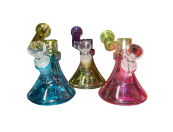 TGR - Water Pipe Glass Mini 4.5" Tie Dye Colorway