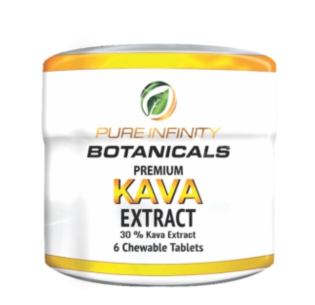 Pure Infinity Botanicals - Kava Extracts Tablets 6ct