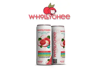 Whollychee - Lychee Juice w/ Pulp 11.15oz