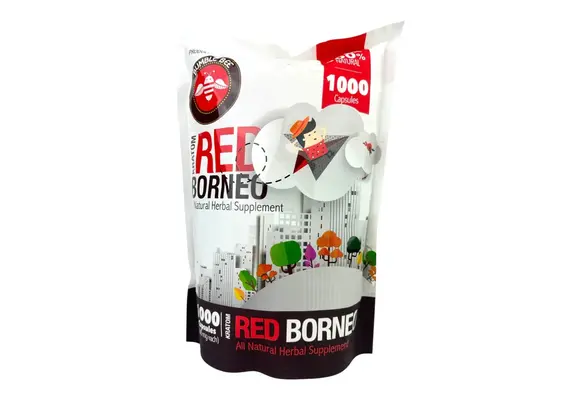 Bumble Bee - Kratom Capsule Red Vein Borneo Premium 1000ct