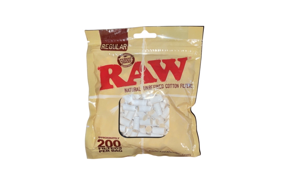 RAW - Cotton Filters Natural Unrefined 200ct