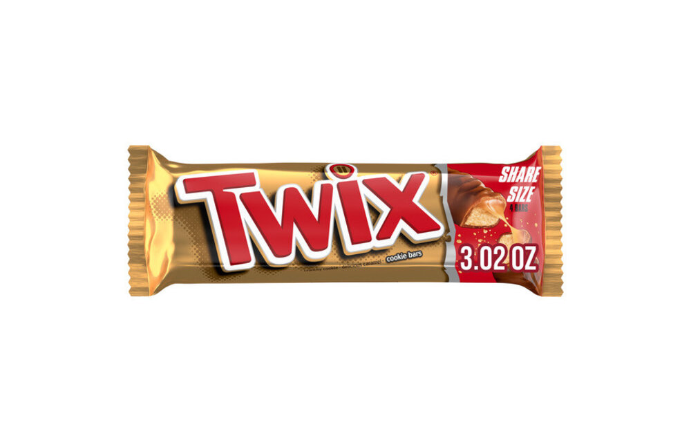 Twix - Chocolate Candy Caramel Cookie Bar 3.02oz