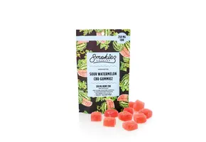 Smokiez - CBD Edible Gummies 250mg CBD 10ct Sour Watermelon