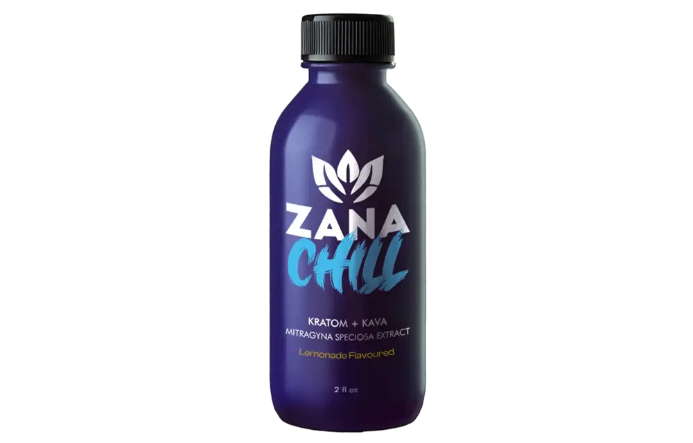 Zana - Kratom + Kava CHILL Extract Elixir 2oz Lemonade Flavor