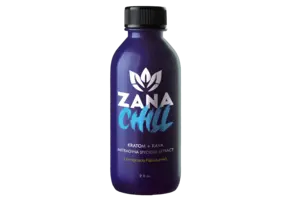 Zana - Kratom + Kava CHILL Extract Elixir 2oz Lemonade Flavor