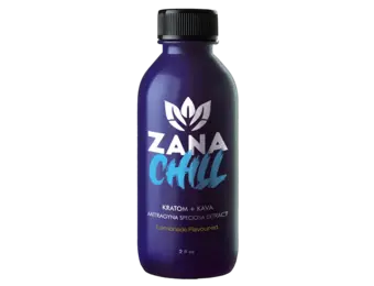 Zana - Kratom + Kava CHILL Extract Elixir 2oz Lemonade Flavor